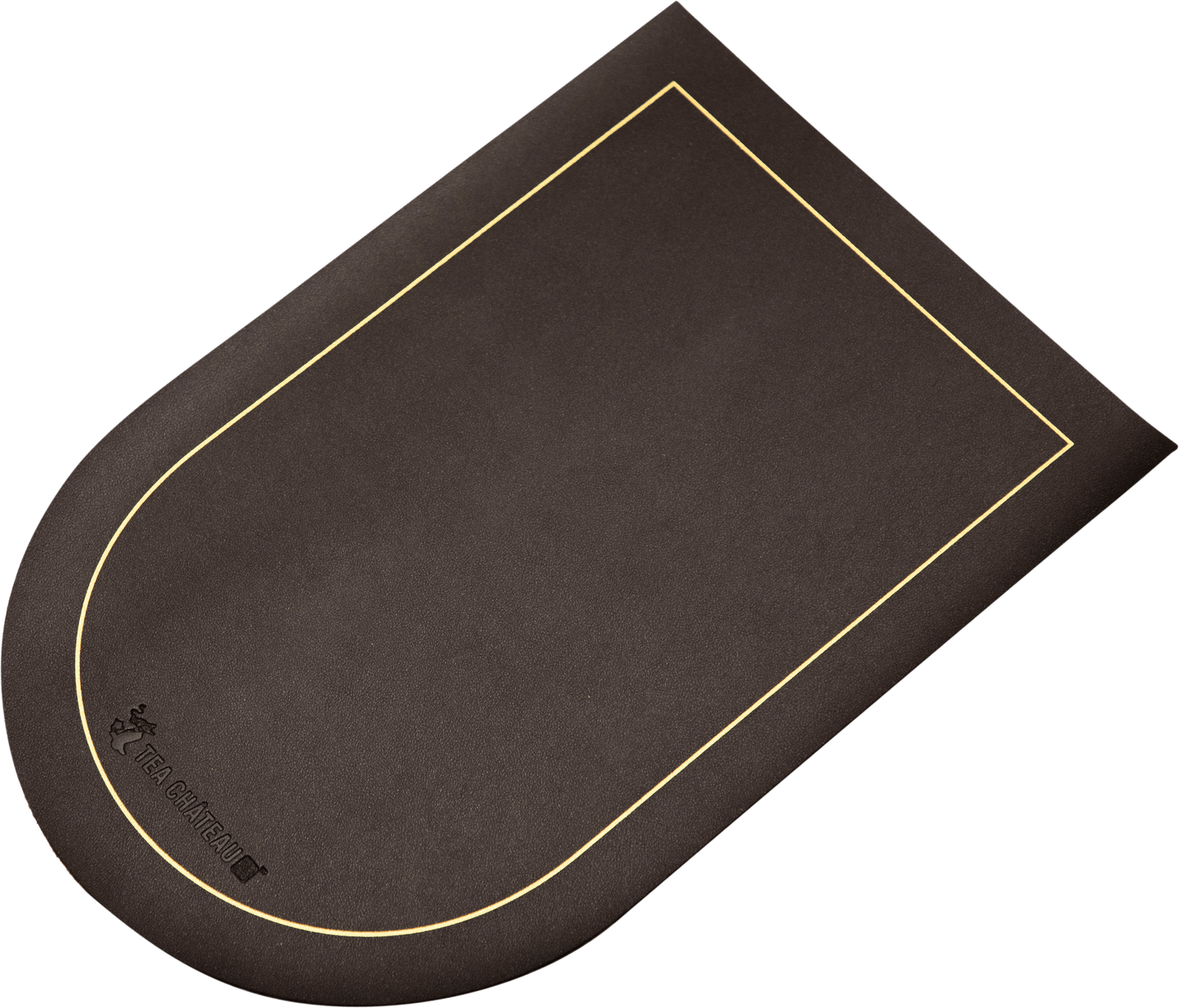 Round Shape Leather Desk Mat